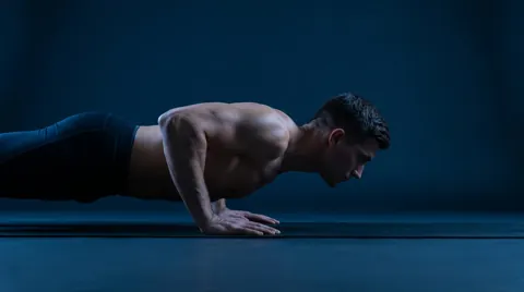 Push-ups (top view)