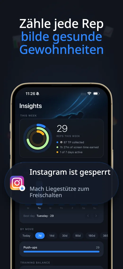 App-Store-Screenshot von Push Up Scroll 3