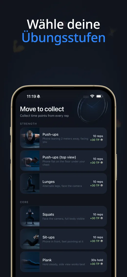 App-Store-Screenshot von Push Up Scroll 4