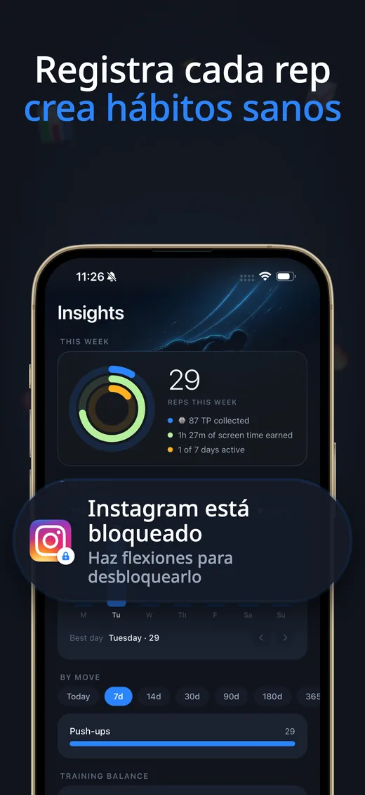 Captura de Push Up Scroll en el App Store 3