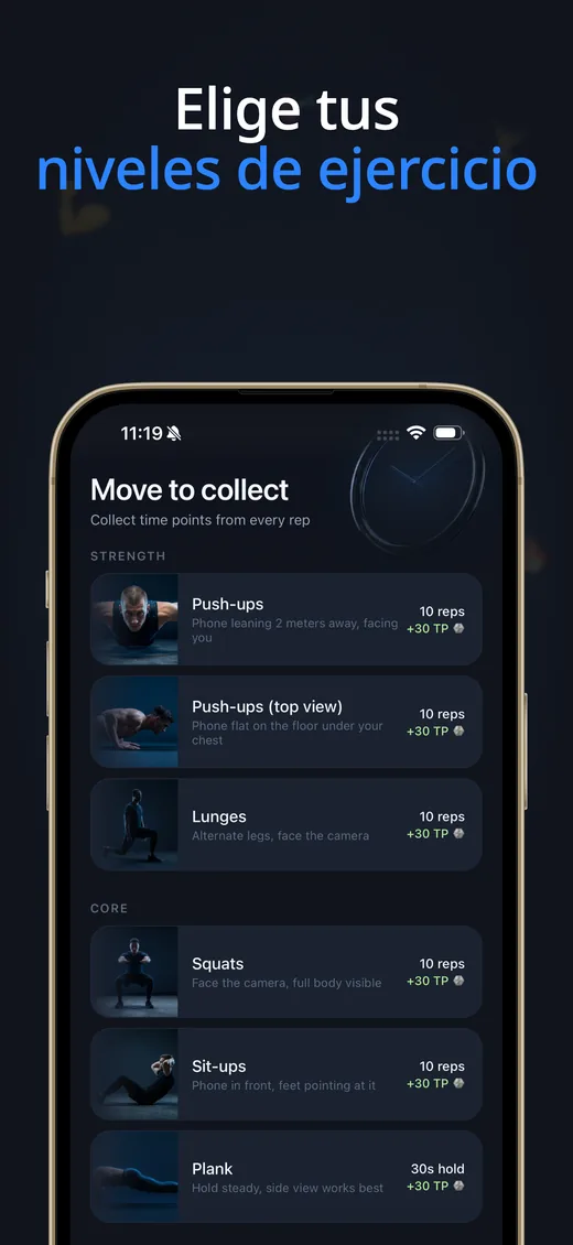Captura de Push Up Scroll en el App Store 4