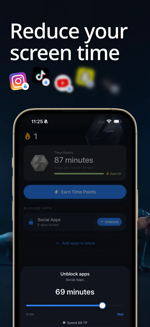 Screenshot ng Push Up Scroll sa App Store 1