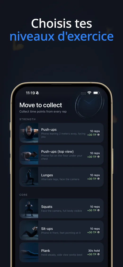 Capture d’écran de Push Up Scroll sur l’App Store 4