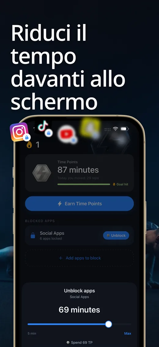 Screenshot di Push Up Scroll su App Store 1