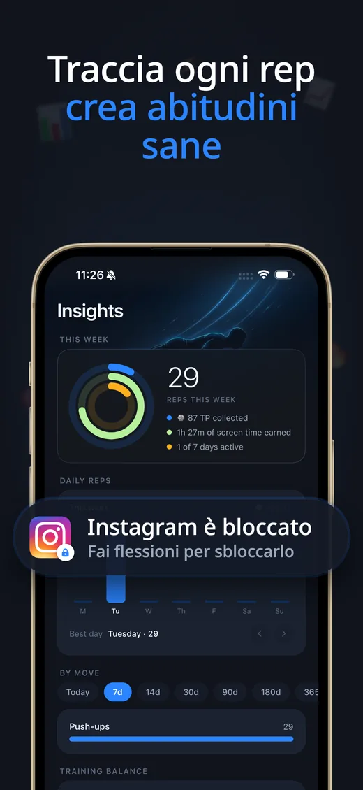 Screenshot di Push Up Scroll su App Store 3