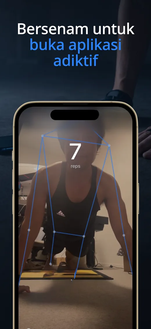 Tangkapan skrin Push Up Scroll di App Store 2