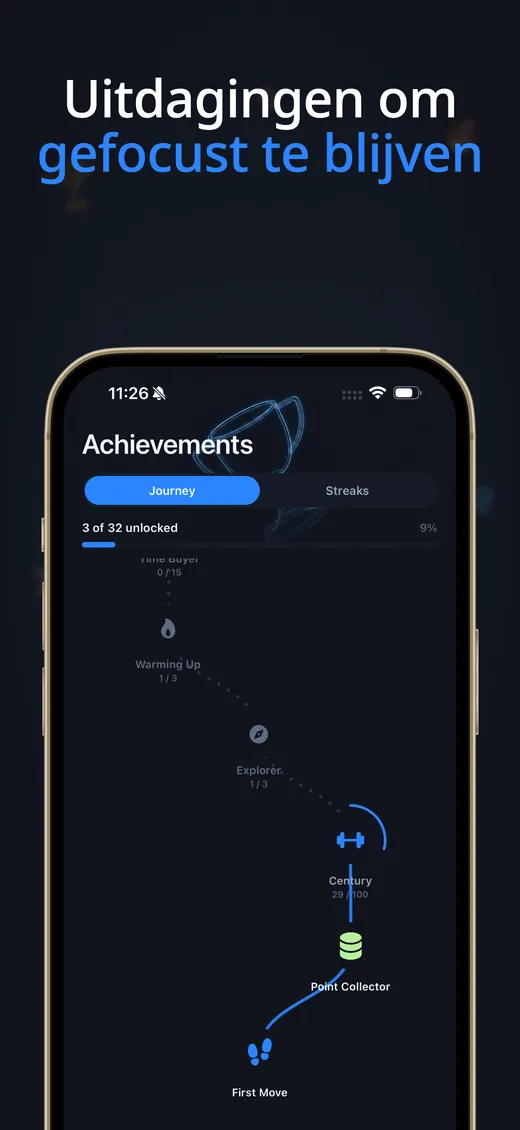 App Store-screenshot van Push Up Scroll 5